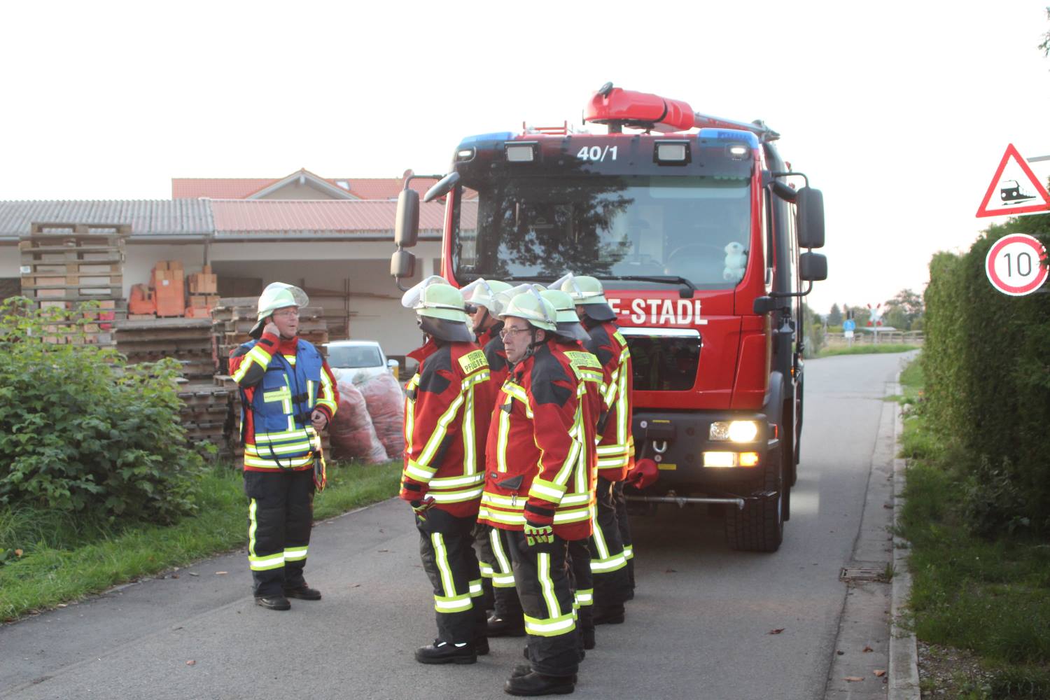 Helfer vor Ort Denklingen, HvO Denklingen - 180917 Gemeinschaftsübung